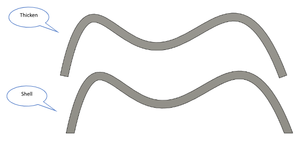 Shell Vs. Thicken - TeamCAD